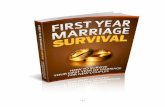 1...The permanent solutions for marriage problems - 4 - Foreword Surviving your first year of marriage when you are a new couple can be challenging, especially if you are still learning