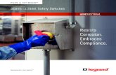 Stainless Steel Safety Switches · High-quality safety switches that are reliable, rugged and compliant. ... Our 15˚ sloped-roof models are particularly well-suited for environments