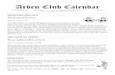 Arden Club Calendarardenclub.org/files/2019/03/2019AprilCC.pdf · 2019. 3. 27. · Arden Club Calendar 302 475-3126 2126 The Highway, Arden, DE 19810 APR 2019 Printed on 100% post-consumer