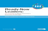 Global Leadership Forecast 2014|2015...This Global Leadership Forecast 2014|2015 is the seventh report since Development Dimensions International (DDI) began this research in 1999.