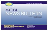 ACBI Bulletin 08 2011.pdfDr Rajiv R. Sinha EDITOR-IN-CHIEF, ACBI NEW BULLETIN & GENERAL SECRETARY, ACBI ACBI lost a Senior Member : Dr. V. Mallika Born on 27 March 1948, Dr. V. …