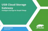 USB Cloud Storage Gateway - SNIA · USB Cloud Storage Gateway Intelligent Storage for Stupid Things David Disseldorp ddiss@suse.de. 2 Agenda ... presentation, template, SUSE template,