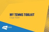 MY TENNIS TOOLKIT - LTA...LTA BRAND GUIDELINES MY TENNIS TOOLKIT Designing a postcard My Tennis Toolkit provides doubled sided A6 sized postcards to promote your club offers to …