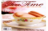 TeaTime Magazine MarchApril2008 Featuretheparteaplanner.homestead.com/TeaTime_Magazine_March...food or party favors or, worse, run out of supplies. Also, remember vou will inevitablv