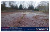 ALL ENQUIRIES WADHURST FORMER HOUSEHOLD WASTE SITE, · 2020. 2. 25. · TN5 6PT . Important Notice: Bracketts, their clients and any joint agents give notice that they have no authority