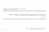 Office of the Auditor Generalaudgen.michigan.gov/wp-content/uploads/2017/05/r071052016-002… · b. Defining the roles and responsibilities of the: Configuration management manager.