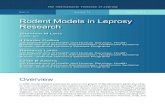 Rodent Models in Leprosy Research...The International Textbook of Leprosy Rodent Models Section 10 Experimental Animal Models 3 more research is needed to determine the exact role