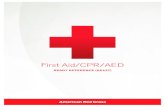 First Aid/CPR/AED First Aid/CPR/AED | 2 | Ready Reference (Adult) First Aid/CPR/AED | 3 | Ready Reference