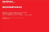 SOGEVACSOGEVAC Rotary Vane Vacuum Pumps single-stage, oil-sealed, 10 - 1200 m3 x h-1 (5.9 - 707 cfm) 172.02.02 Excerpt from the Oerlikon Leybold Vacuum Full …