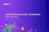 ArcGIS Enterprise: SSL Considerations€¦ · Overview. 1 – Common SSL Problems. 2 – Fundamentals of Secure Communication. 3 – Implementing SSL at the Web Tier. 4 – Implementing