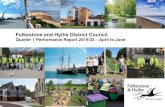 Folkestone and Hythe District Council€¦ · The first four objectives are externally focused and detail how the Council will contribute to the district and its communities. The