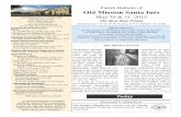 Parish Bulletin of Old Mission Santa Inés · lection basket or box. Together in Mission provides vital support to ... Pastoral Juvenil Jesus Rangel 598-1992 Martes 7:00 PM ... Divina