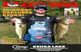 NOVEMBER 2019 SKIRMENT CAPTURES KEUKA!...KYLE SWEERS 2nd Place - 14.04 lbs. Kyle weighed in a 7.26 lb. Largemouth for Lunker and Lunker of the Year. MATT JAMES 3rd Place - 13.60 lbs.