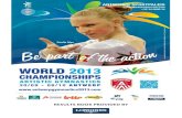 RESULTS BOOK PROVIDED BY · 14:00 44th ARTISTIC GYMNASTICS WORLD CHAMPIONSHIPS in Antwerp (BEL) Women's Qualification TUE 1 OCT 2013 Judges Assignment REVISED 2 OCT 13:03