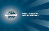 toastmasters international · 2012. 8. 6. · Toastmasters became Toastmasters International after a speaking club in New Westminster, British Columbia, Canada, expressed interest