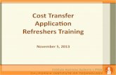 CostTransfer Applica1on% Refreshers%Trainingimss-website-storage.cloud.caltech.edu.s3-us-west-1.amazonaws.co… · !CostTransfer!Applicaon! 3 Institute Business Systems | IMSS •