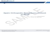 Spain Orthopedic Procedures Outlook to 2020 · Spain Orthopedic Procedures Outlook to 2020 GDMEMC0006PDB / Published March 2014 © GlobalData. This report is a licensed product and