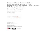 SonicWall SonicOS Enhanced V6.2 VPN Gateway on NSA ......SonicWall SonicOS Enhanced V6.2 VPN Gateway on NSA, SM, and TZ Appliances Security Target Doc No: 2042-000-D102 Version: 1.8