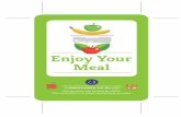 Enjoy Your Meal Sticker Generic Your... · Enjoy Your Meal This product was funded by USDA. This institution is an equal opportunity provider.