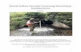 Great Lakes Road Stream Crossing Inventory Instructions...2020/08/26  · Debris on road; major embankment erosion Rills parallel to stream flow Photo credit: Handbook for Forest,