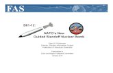B61-12: NATO’s New Guided Standoff Nuclear Bomb · B61-12: Improved Military Capabilities 6 • B61-12 will be more accurate and capable than the B61s currently deployed in Europe