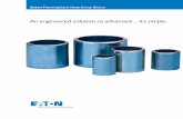 FEMalE PiPEpub/...The thermoplastic hose crimp sleeve is the latest innovation from Eaton. The blue plated steel sleeve enables the use of TTC or z-series hose fittings with select