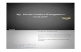 SQL Server Indexes Management Overviewahmad.jempress.com/attachments/SQL/SQL Server Indexes Manage… · Version 1.0 SQL Server Indexes Management Overview A h m a d A d e l G a d