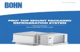 BN-PROTB | MAY 2020 Tech Bulletins Folder/NEW-… · BN-PROTB | MAY 2020 PRO3 TOP MOUNT PACKAGED REFRIGERATION SYSTEM Technical Guide Now including DOE compliant models. PRO 3 TOP
