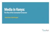 Media in Kenya - Marketing & Social Research Association ... … · Marketing to a Fragmented Audience 1. Understand customer perceptions and behavior through statistical data 2.