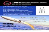 Meeting Invitation - JANNAFMay 31, 2019  · JANNAF Meeting Invitation - June 2019 You are invited to attend the June 2019 meeting of the Joint Army-Navy-NASA-Air Force (JANNAF) which