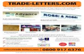 TRADE-LETTERStrade-letters.com/tradeletteradvert.pdf · 2018. 4. 25. · Trade-letters.com, Unit 3, Turbine Park, Turbine Road, Birkenhead, Wirral CH41 9AY ECO-FRIENDLY MANUFACTURING