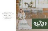 Glass Factory Wedding Venue Brochure...Glass Factory Wedding Venue Brochure Author lauryn5 Keywords DADyf6_QvMY,BABQIlYvp6A Created Date 2/6/2020 4:36:06 PM ...