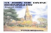 ST. JOHN THE DIVINE HORNINGLOWST. JOHN THE DIVINE HORNINGLOW Parish Magazine 2 3 D E 4 Calendar for August Date Day Special Intentions for our prayers 1 S S Alfonso Maria de Liguori