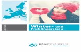 Winter- Europa und - Demy Schandeler · 2017. 8. 4. · Advent in Luzern, in zürich und in BAseL Zur Adventszeit ist die festlich geschmückte leuchtende Stadt besonders schön.