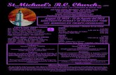 St.Michael’s R.C. Church...2018/08/12  · St.Michael’s R.C. Church Est. 1870 352 42nd Street, Brooklyn, New York 11232 718-768-6065 Fax: 718-768-3336 Email: stmichaelarc42@verizon.net