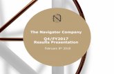 The Navigator Company Q4/FY2017 Results Presentationen.thenavigatorcompany.com/var/ezdemo_site/storage/... · 16 37 63 79 129 189 102 0 0 106 130 156 150 187 66 171 184 222 255 140