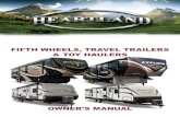 FIFTH WHEELS, TRAVEL TRAILERS & TOY HAULERS CONGRATULATIONS! and thank you for your business. This ownerâ€™s