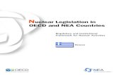 N uclear Legislation in OECD and NEA Countries · radiological and nuclear safety, as well as radiation protection is the competent minister and the Greek Atomic Energy Commission
