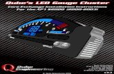 © Qube Engineering 2009 Qube’s LED Gauge ClusterCore ......© Qube Engineering 2009 Qube’s LED Gauge ClusterCore Exchange Instructions – AP1 v1.1 Page 3. Low Adhesive Tape (Painter’s