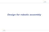Design for robotic assembly - My LIUCmy.liuc.it/MatSup/2017/N91316/8-Robot Assembly.pdf · Design for robotic assembly. Introduction The slightly asymmetrical threaded stud would