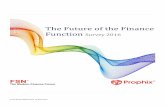 The Future of the Finance Function Survey 2016future-of-finance.com/pro-mic/uploads/2016/...Report-FSN-Prophix-Fi… · function. Too few finance leaders have the space to be able