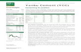 Yanbu Cement August182009 - mec.bizmec.biz/term/uploads/YNCCO_22082009.pdf · Yanbu Cement’s location advantage, coupled with expansion plans and expected cost savings, positions