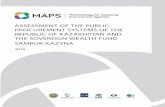 Template: Assessment Report · experts from Kazakhstan public administration and “Samruk-Kazyna”, private sectors associations, civil society, academia and NGOs. The assessment