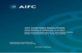 AIFC COMPANIES REGULATIONS AIFC REGULATIONS No. 2 of 2017 · 2020. 1. 28. · AIFC COMPANIES REGULATIONS AIFC REGULATIONS No. 2 of 2017 (with amendments as of 27 December 2019, which