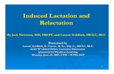 Induced Lactation and Relactation - Ask Lenore...Lactation ¾ Developed in 1999 ¾ For Intended Mothers (via surrogacy) or Adoptive Breastfeeding Mothers ¾ Medications and pumping