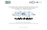Fostering Institutional Investment - CEPS€¦ · Reality vs. Expectations 2nd Interim Report of the CEPS-ECMI Task Force on Asset Allocation in Europe Cosmina Amariei* 1. Introduction