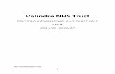 Velindre NHS Trust · 1 . Velindre NHS Trust . DELIVERING EXCELLENCE: OUR THREE YEAR PLAN . 2014/15 -2016/17 . FINAL DOCUMENT 14 March 2014