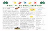 TGC 4-H Newslettercounties.agrilife.org/tomgreen/files/2011/09/5-MAY-2016-Newsletter... · Summer Reminders Recordbook & Year-end Info Jr. Fashion Projects Club News Camps Available