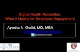 Digital Health Revolution: What it Means for Employee ...info.workforce.com/.../Khalid_Ayesha_Slides.pdf · RE-IMAGINING EMPLOYEE BENEFITS STATIC TO DYNAMIC VISITS. RE-INVENTING EMPLOYEE