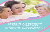 MORE THAN FERTILITY - BOMA-USA...“Fertility is associated with rapid changes in hormone production. Anything static must be infertile. This is the basis for the Basic Infertile Pattern.”2